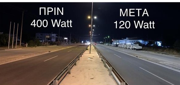 Η Περιφέρεια Θεσσαλίας αντικαθιστά τον ενεργοβόρο φωτισμό των δρόμων με 7.700 οδοφωτιστικά τύπου LED