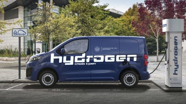 Tο e-Jumpy Hydrogen είναι το πρώτο Citroen που εκμεταλλεύεται την τεχνολογία του υδρογόνου